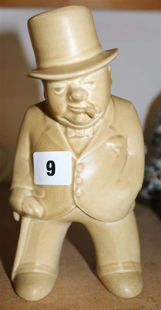 Bovey pottery Our Gang figure of Churchill